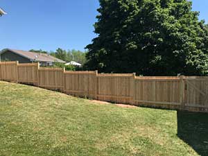 Cedar Privacy Fence